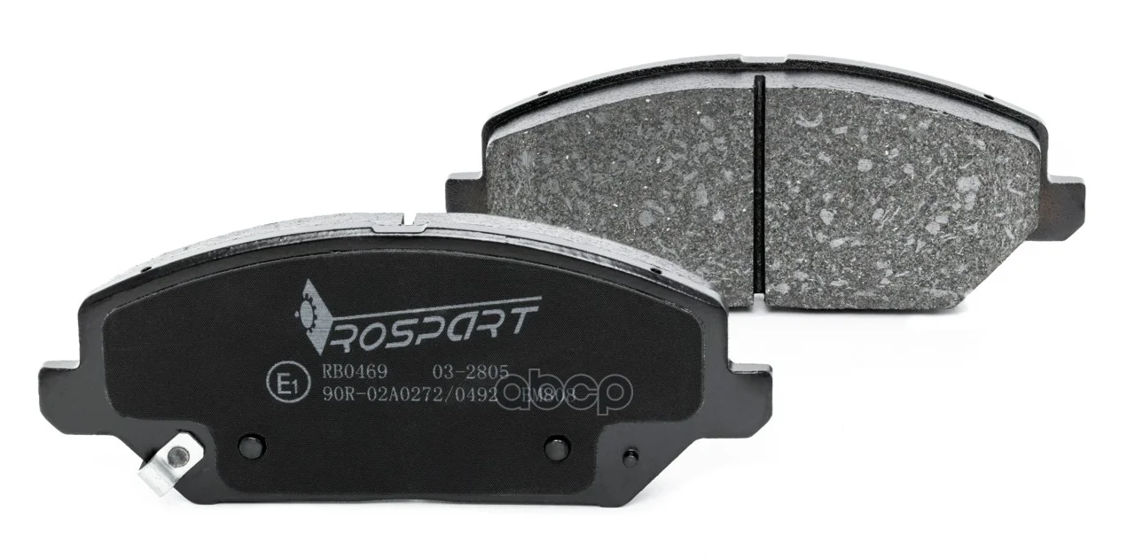 КОЛОДКИ ТОРМОЗНЫЕ RB0469 ROSPART - миниатюра 4