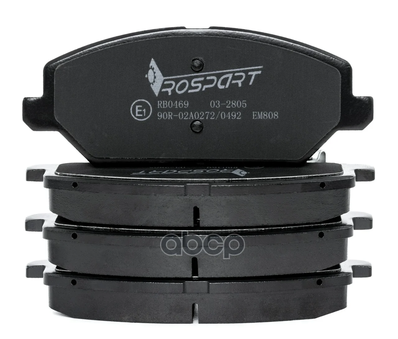 КОЛОДКИ ТОРМОЗНЫЕ RB0469 ROSPART - миниатюра 5
