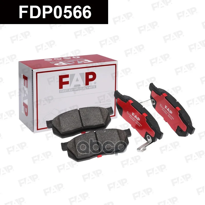 Колодки тормозные HONDA CIVIC 01- 1.3-1.5 FDP0566 - миниатюра 3