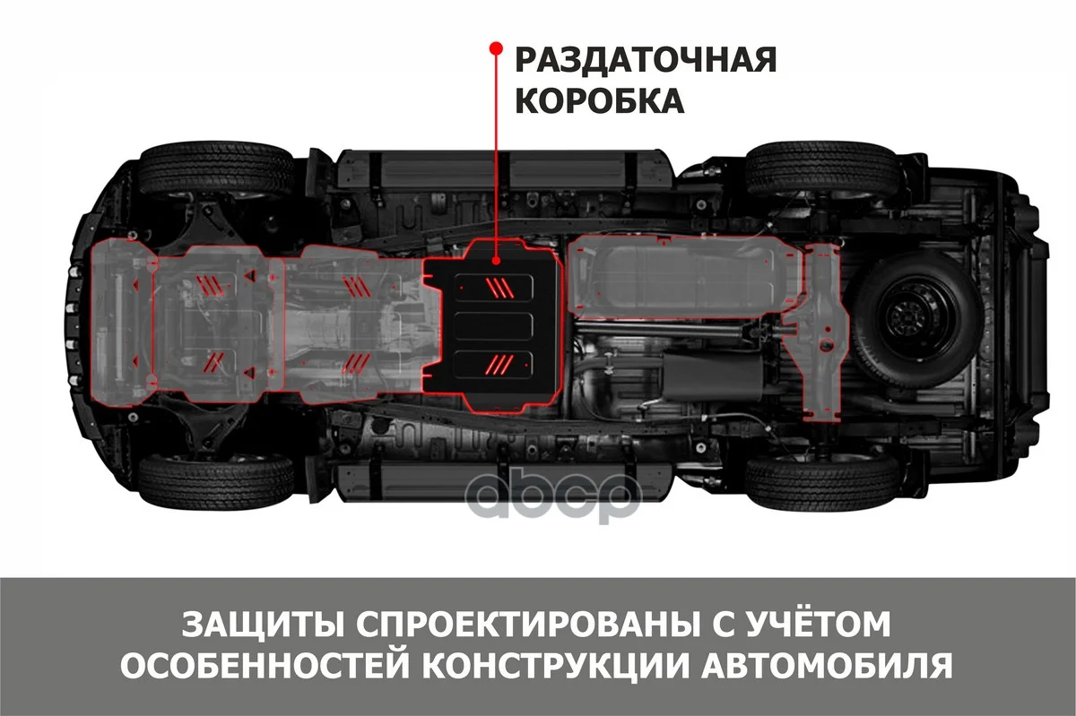 Защита двигателя JAC T6/SOLLERS 18- 2.0 111092101 - миниатюра 4