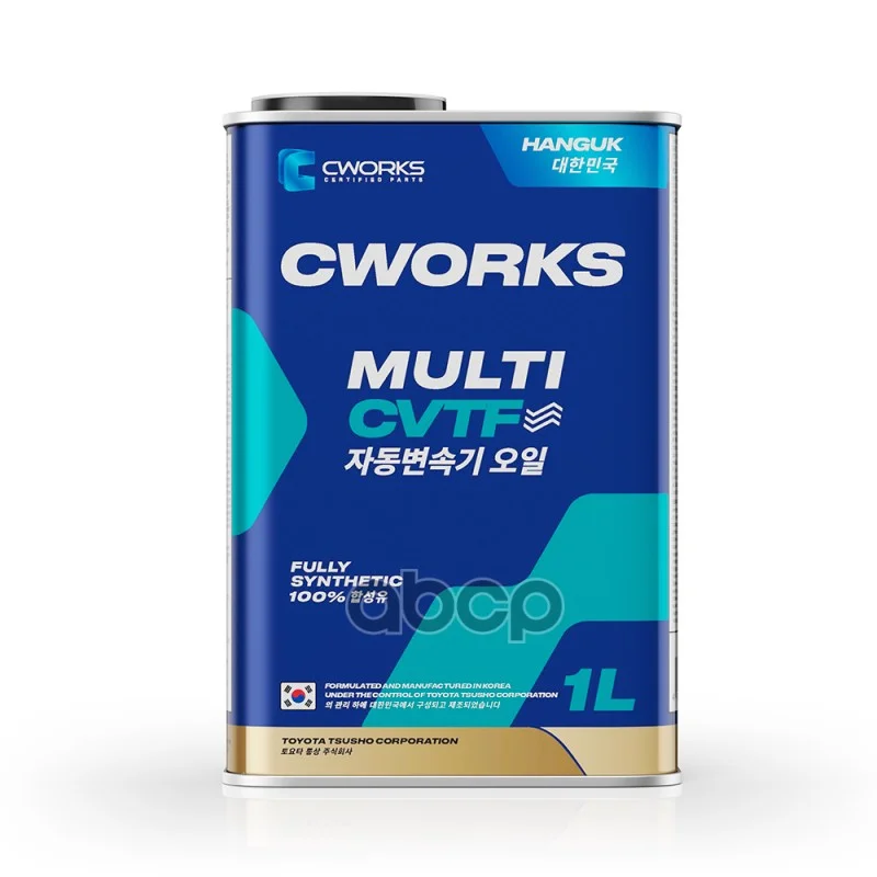 CWORKS HANGUK MULTI CVTF Масло трансмиссионное 1L