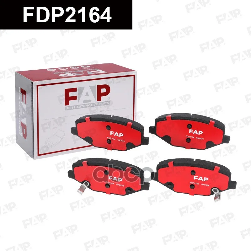 Колодки тормозные GEELY COOLRAY FDP2164 FAP - миниатюра 3