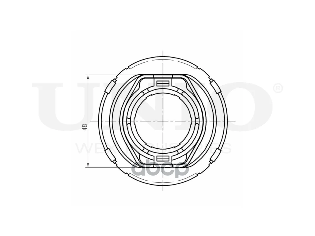 Муфта сцепления MAZDA 3 03- CLT30015 UNIO - миниатюра 5