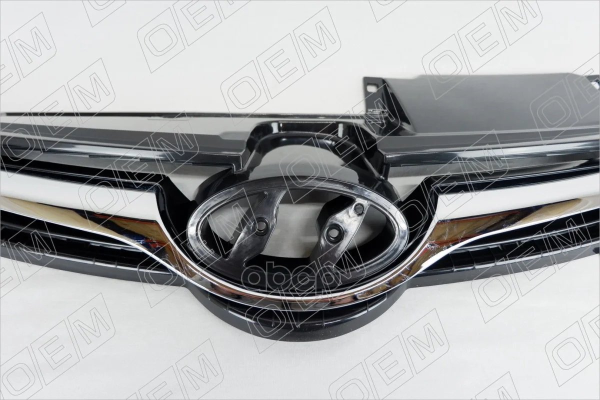 Решетка радиатора Hyundai Elantra 5 MD 2013-2016 - миниатюра 4