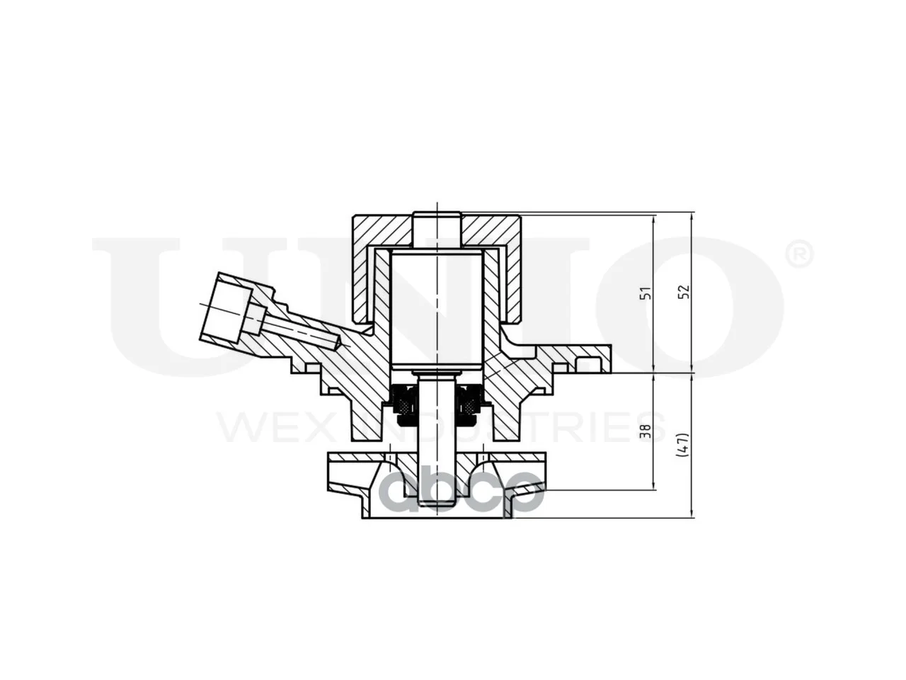 Насос водяной VW POLO 13- WAP10168 UNIO - миниатюра 4