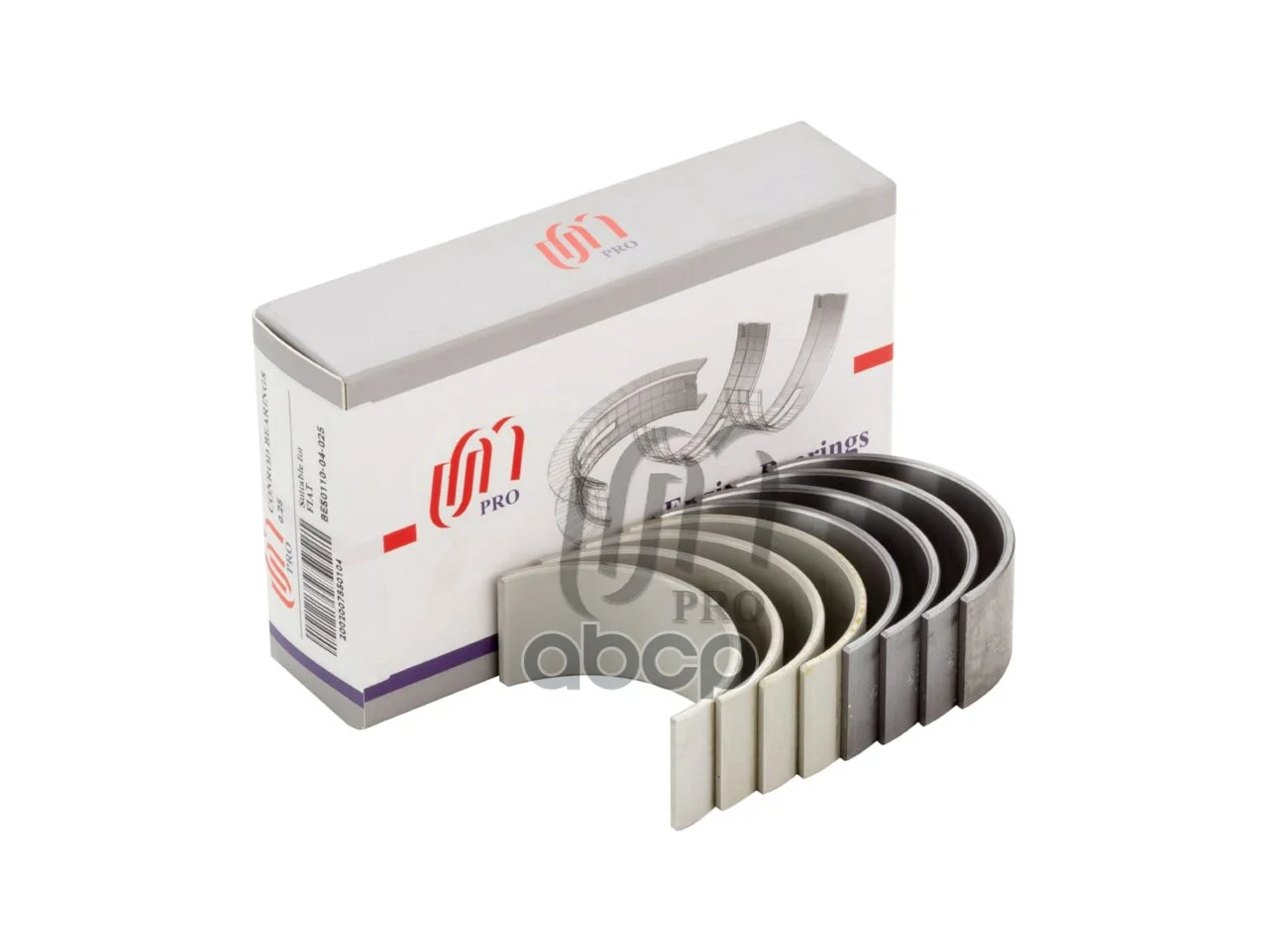 Вкладыши шатунные 0.25, к-т, Fiat 1.3JTD UM - изображение 1