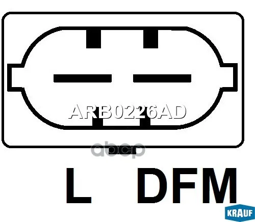 Регулятор генератора ARB0226AD Krauf - миниатюра 3