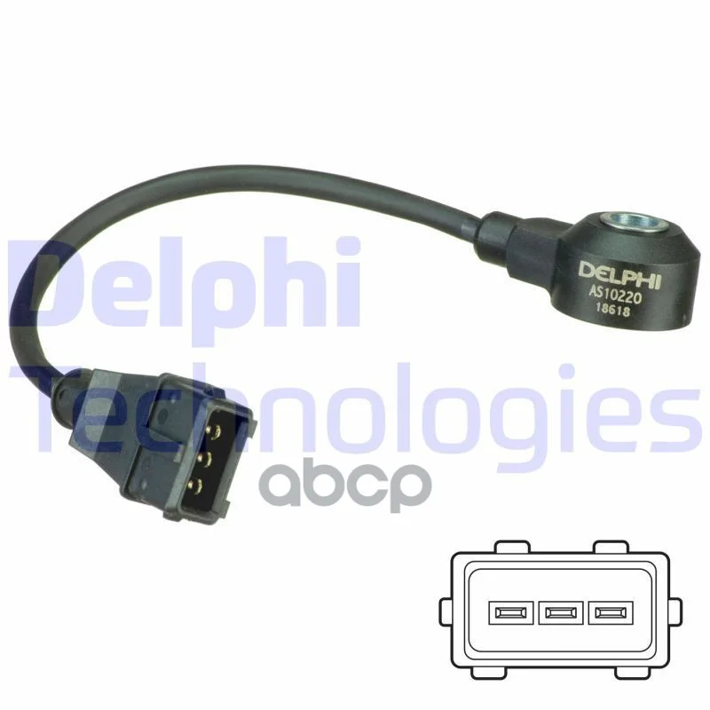 Датчик детонации AS10220 Delphi - изображение 1