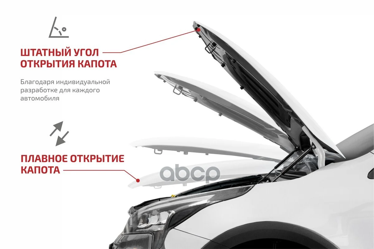 Амортизатор капота VAG KAROQ 20- 2 шт. USKKAR011 - миниатюра 5