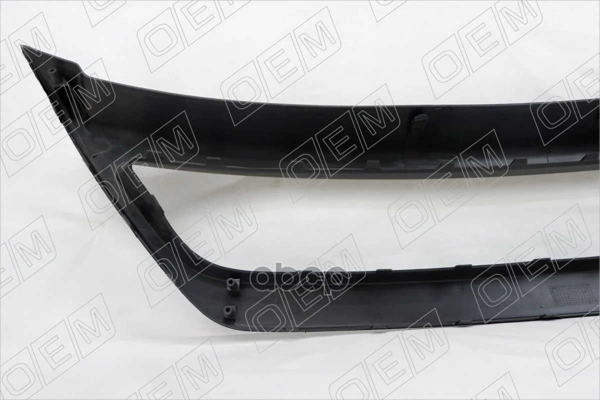 Накладка бампера переднего Kia Rio 2 JB 2009-2011 - миниатюра 2