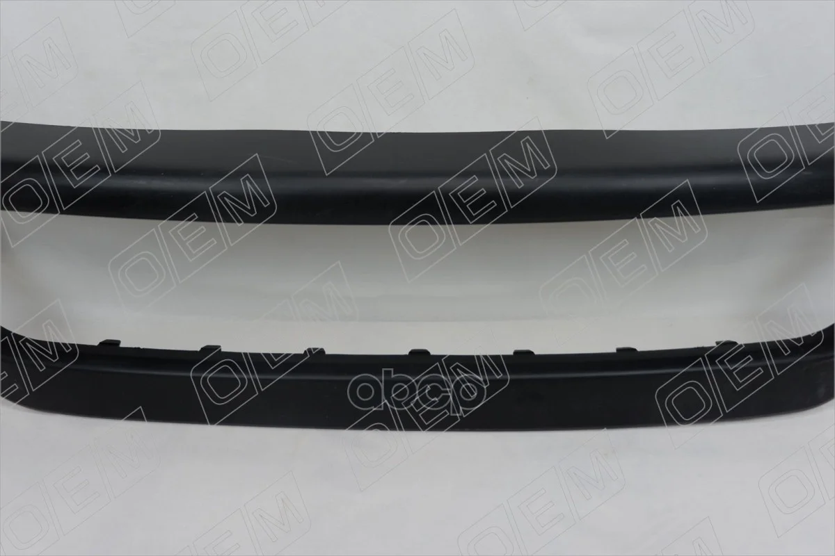 Накладка бампера переднего Kia Rio 2 JB 2009-2011 - миниатюра 4