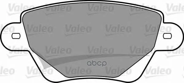Колодки тормозные 598527 Valeo - изображение 1