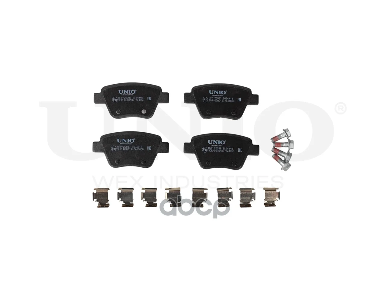 Колодки тормозные VW GOLF 03- задн.диск. BRP20097 - миниатюра 2