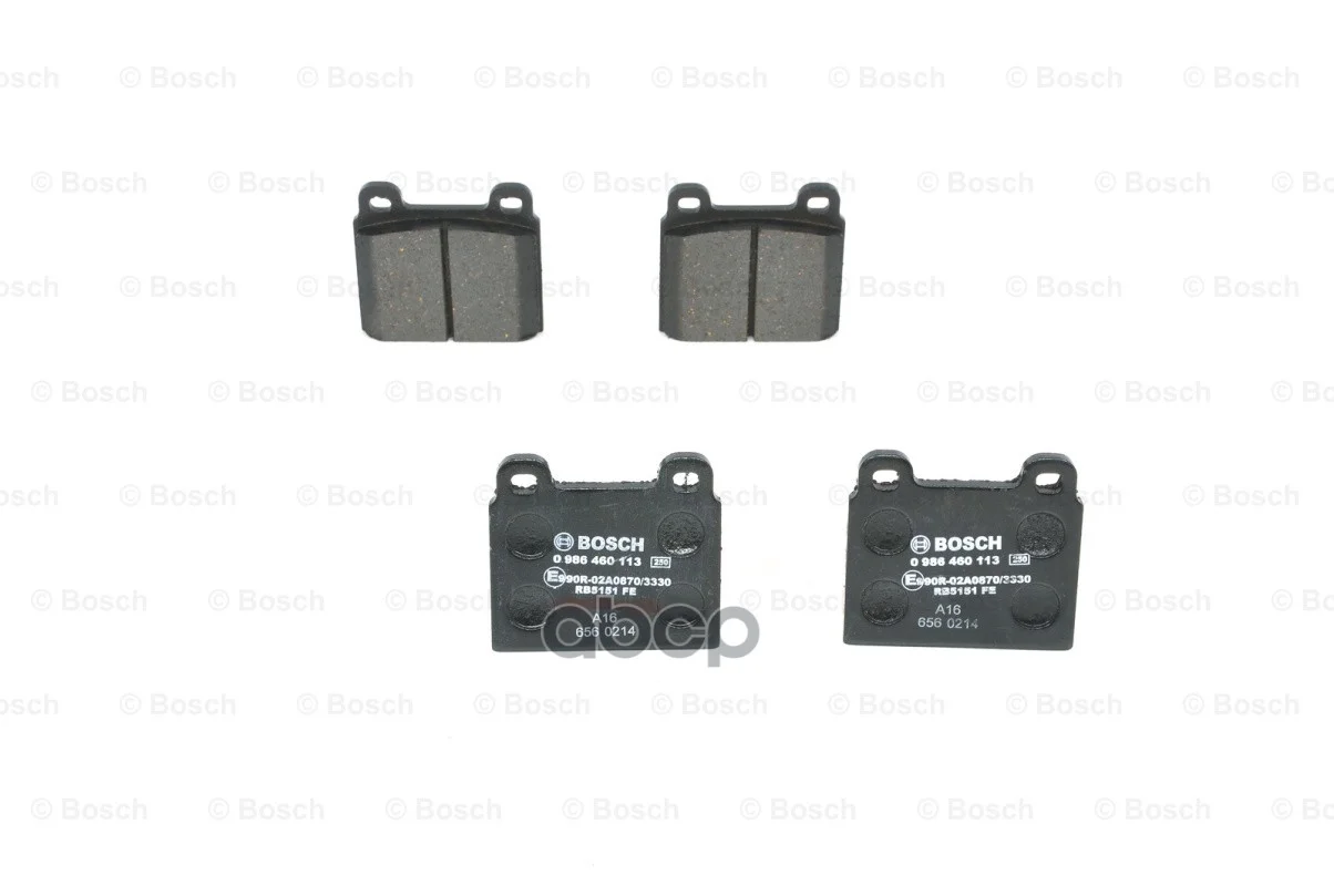 Колодки тормозные 0986460113 Bosch - изображение 1