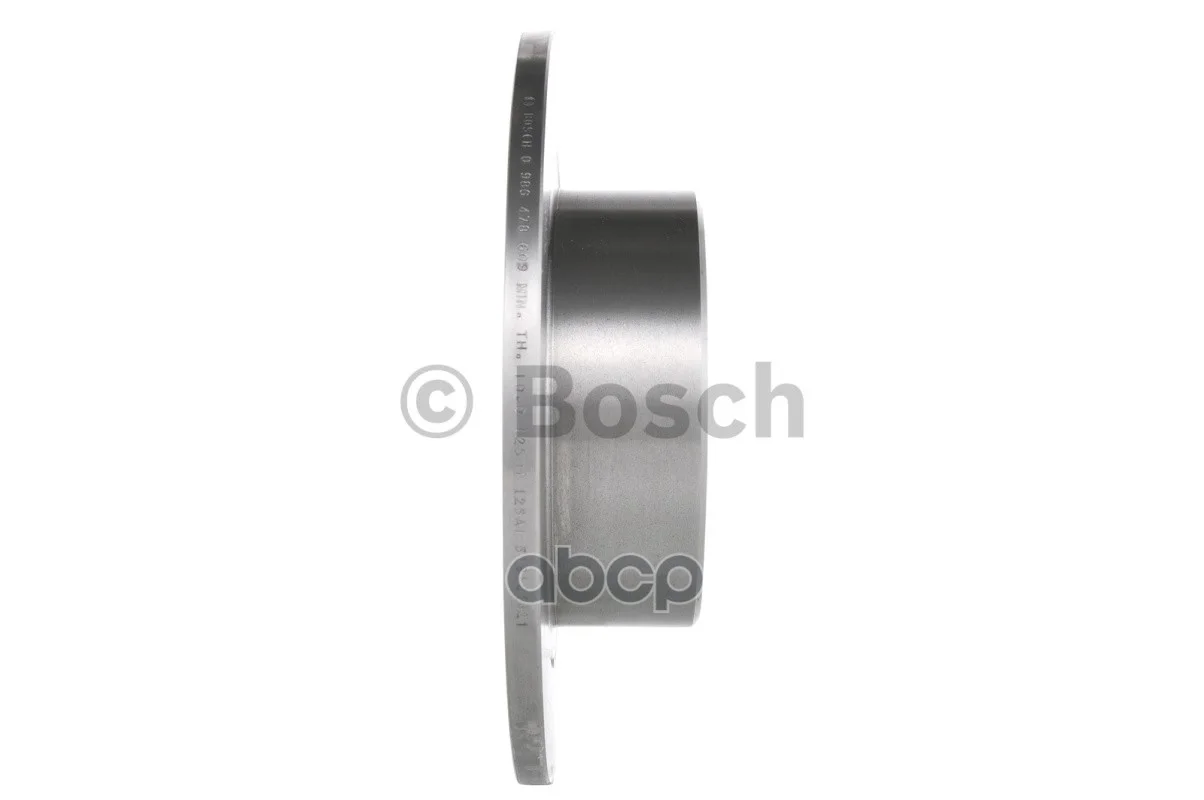 Диск тормозной задний 0986478609 Bosch - миниатюра 3