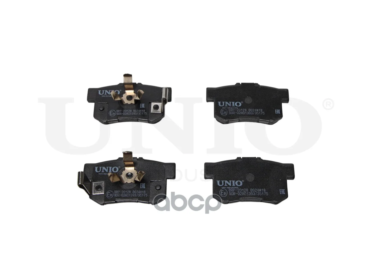Колодки тормозные HONDA ACCORD 01- задн.диск. - миниатюра 2