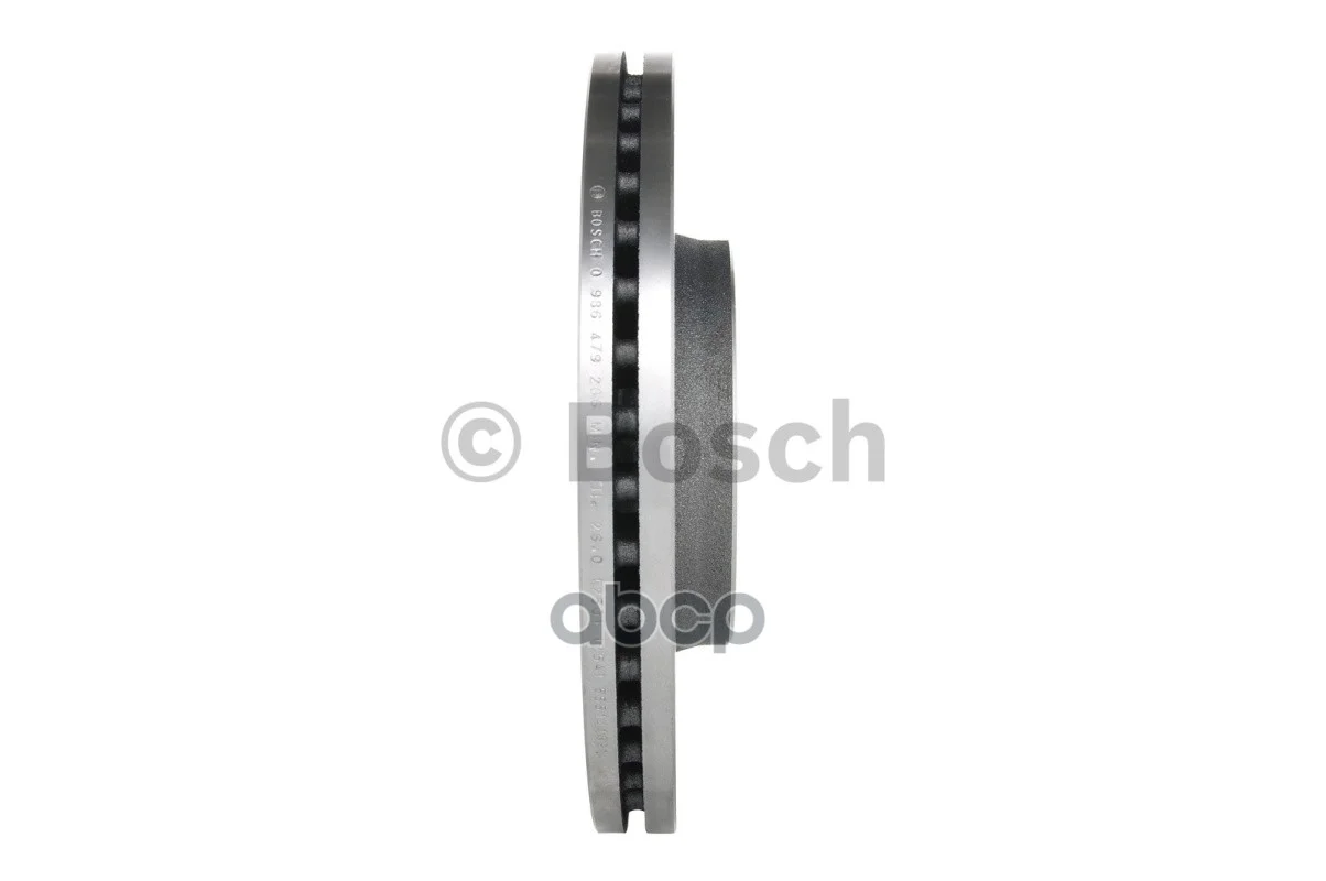 ДИСК ТОРМОЗНОЙ ПЕРЕДНИЙ 0986479266 Bosch - миниатюра 3