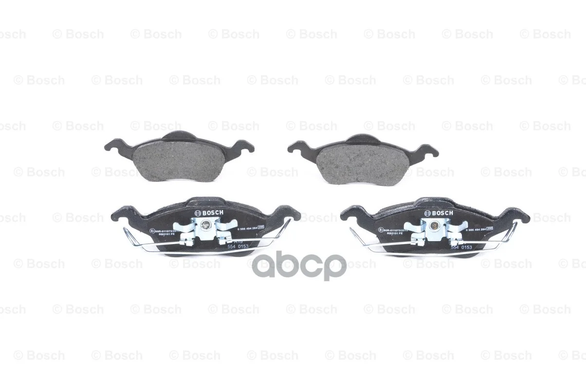 Дисковые колодки передние 0986494284 Bosch - изображение 1