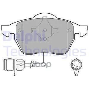 Колодки тормозные дисковые, комплект LP784 Delphi - изображение 1
