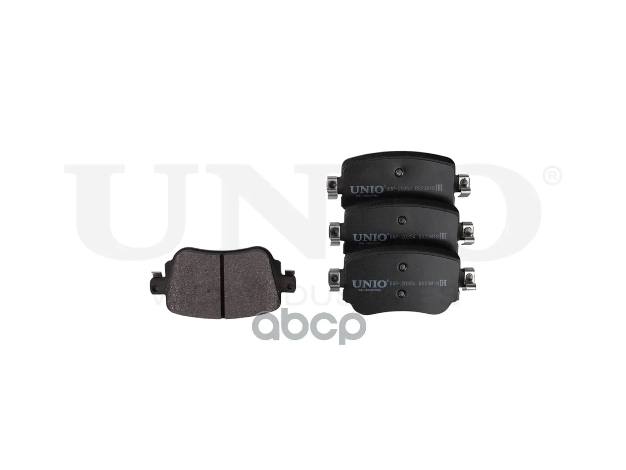 Колодки тормозные VW POLO 11- задн.диск. BRP20354 - изображение 1