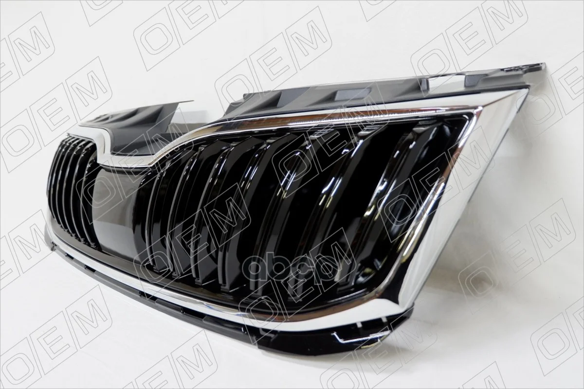 Решетка радиатора Skoda Octavia 3 A7 2017-2020, - миниатюра 3