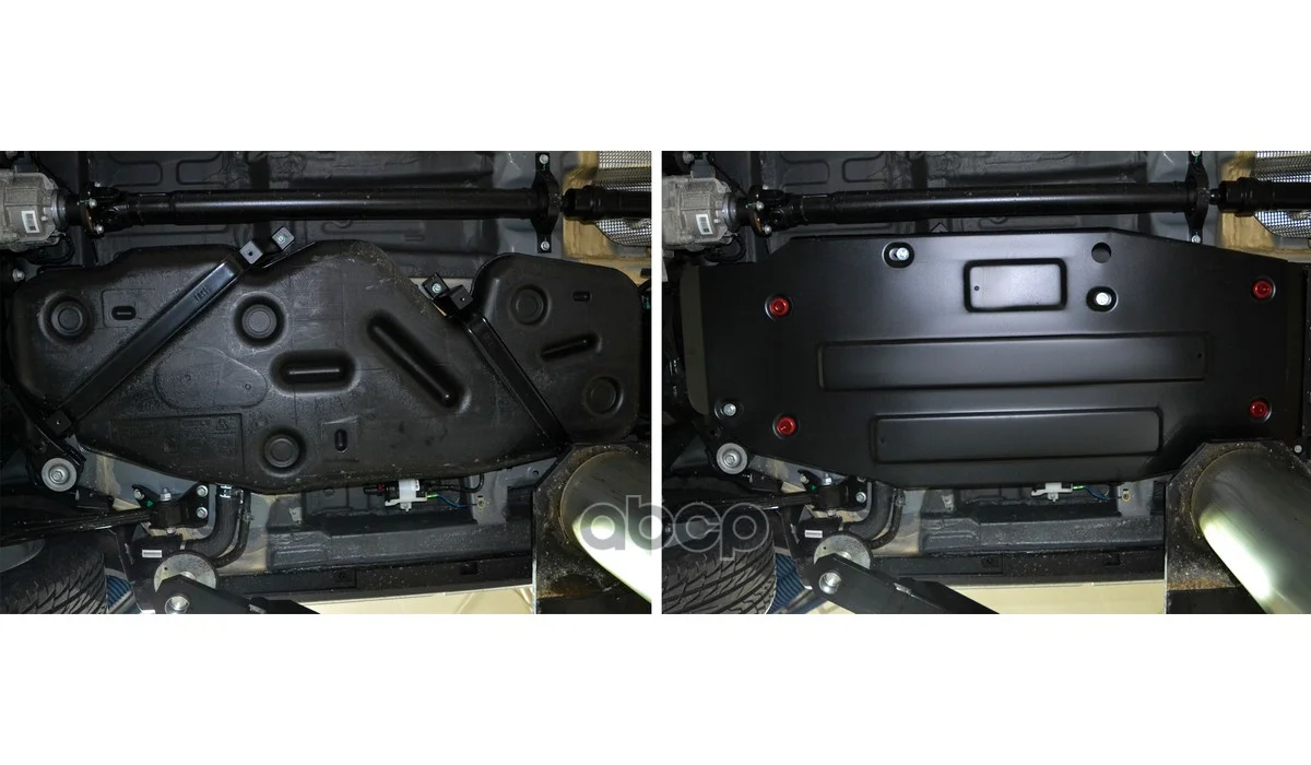 Защита GEELY ATLAS 18- топливного бака 111019151 - миниатюра 3