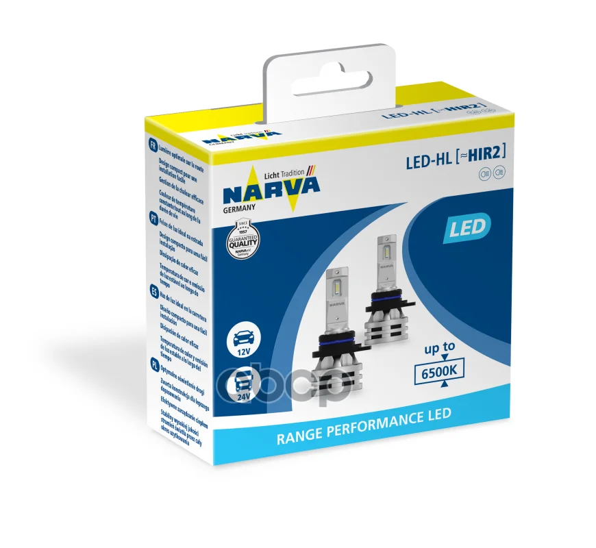 к-кт ламп! светодидные LED 12V/24V, 24W, 6500К - изображение 1