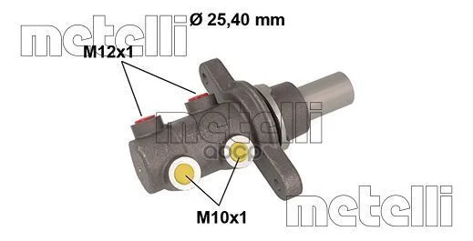 Цилиндр главный тормозной 050868 Metelli - изображение 1