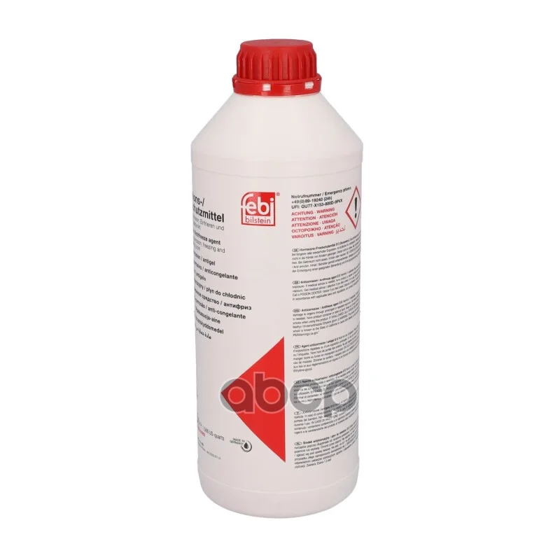 Антифриз G12 FEBI концентрат 1,5л 01381 Febi - миниатюра 3