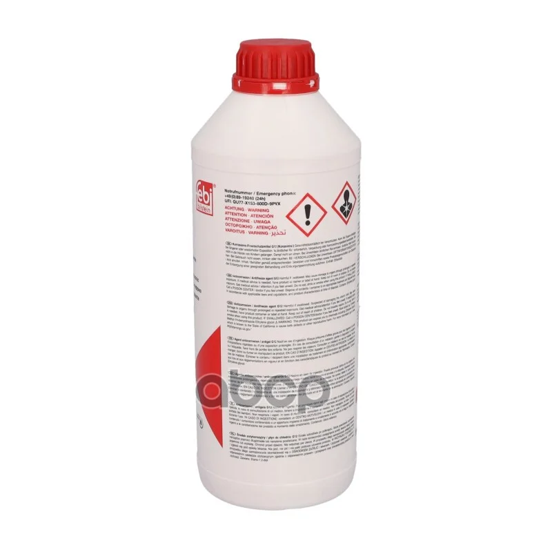 Антифриз G12 FEBI концентрат 1,5л 01381 Febi - миниатюра 4
