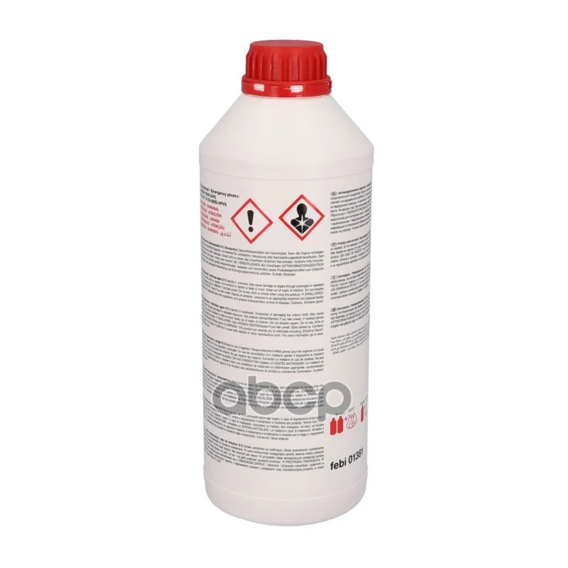 Антифриз G12 FEBI концентрат 1,5л 01381 Febi - миниатюра 5