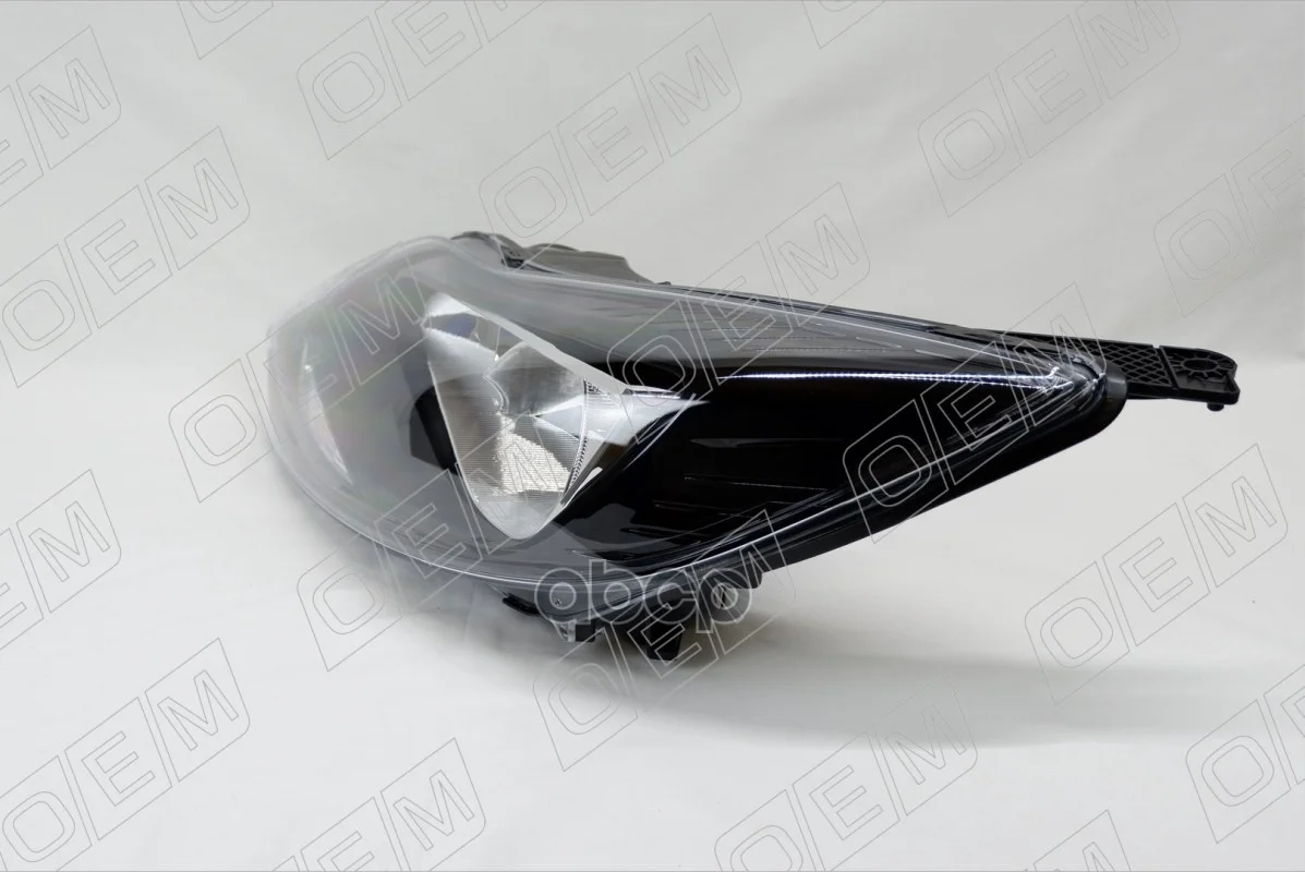 Фара левая Ford Focus 3 2011-2015, галоген, черная - миниатюра 3