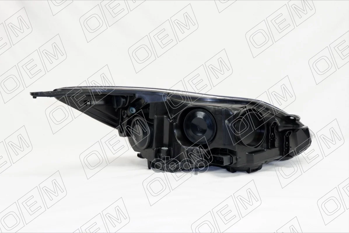 Фара левая Ford Focus 3 2011-2015, галоген, черная - миниатюра 5