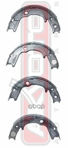 КОЛОДКИ ТОРМОЗНЫЕ БАРАБАННЫЕ ЗАДНИЕ AKS6704 AKYOTO - изображение 1
