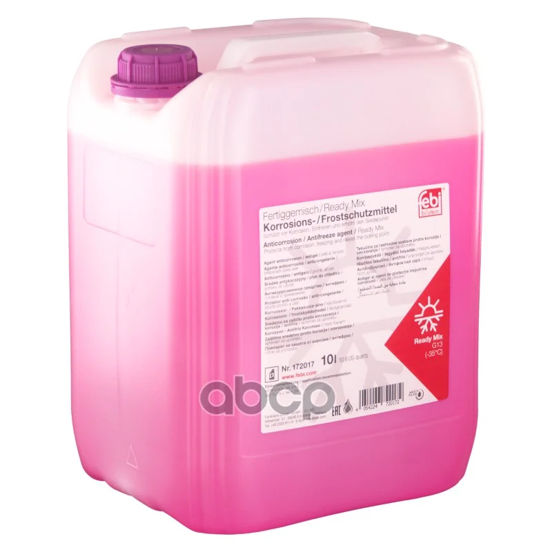 Антифриз 10 л., готовый G13 (-35°C), фиолетового - изображение 1