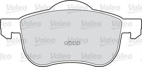 Колодки тормозные 598479 Valeo - изображение 1