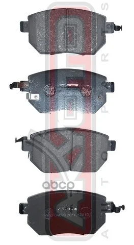 КОЛОДКИ ТОРМОЗНЫЕ ДИСКОВЫЕ ПЕРЕДНИЕ AKDCA093 - изображение 1
