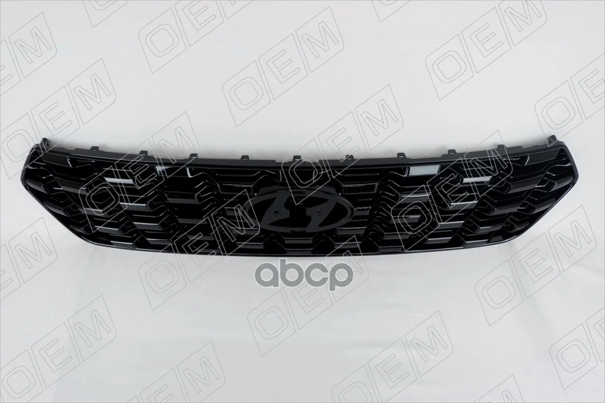 Решетка радиатора Hyundai Creta 1 2020-2021, - миниатюра 2