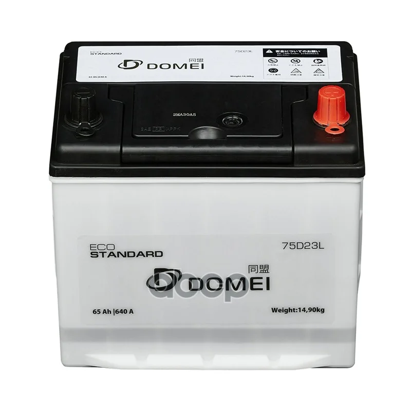 Аккумулятор DOMEI Eco STANDARD 75D23L 75D23L DOMEI - миниатюра 2