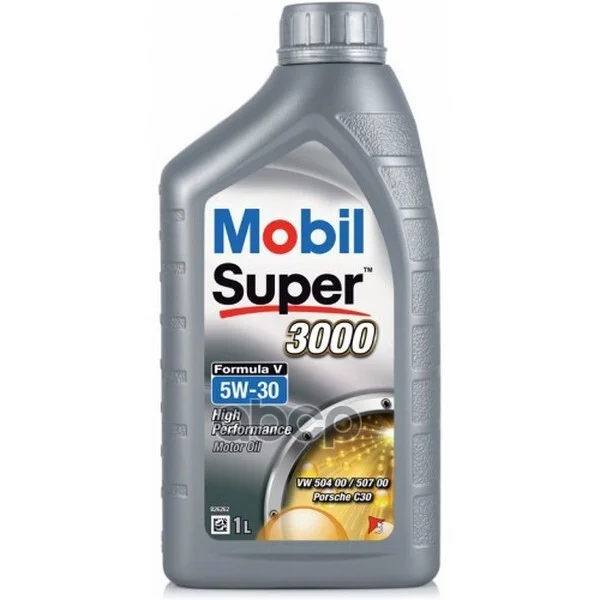 Масло моторное super 3000 formula v 5w-30 1л Mobil - изображение 1