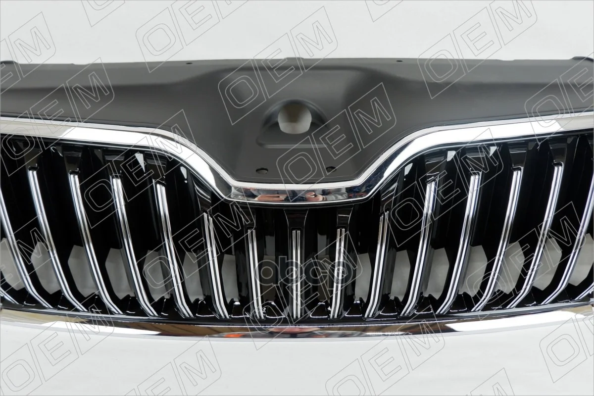 Решетка радиатора Skoda Superb 3 2015-2019 OEM3122 - миниатюра 4