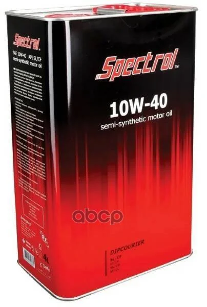 Спектрол Дипкурьер 10w40 4л Spectrol - изображение 1