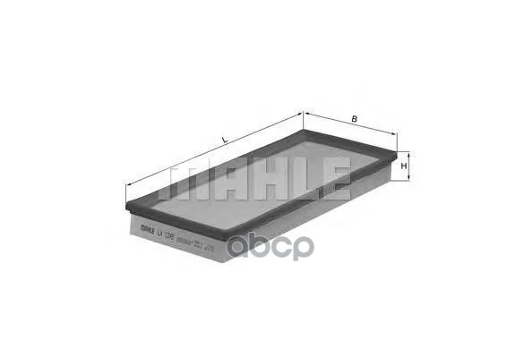 Фильтр воздушный LX1249 Mahle/Knecht - миниатюра 2