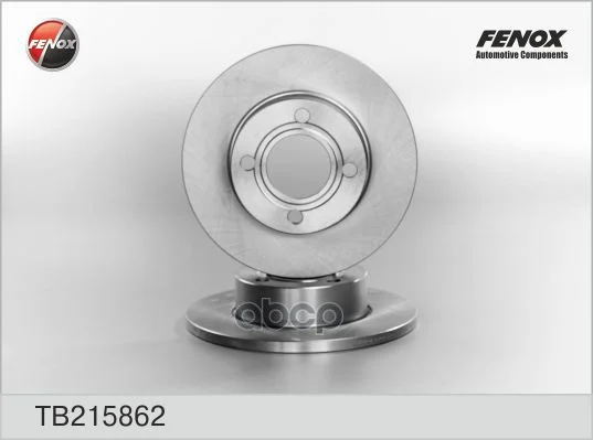 Диск тормозной AUDI 80 -96 перед. TB215862 FENOX - изображение 1