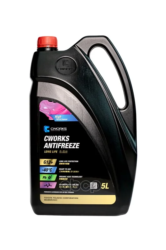 Антифриз готовый розовый Long Life G12+ 5л - изображение 1