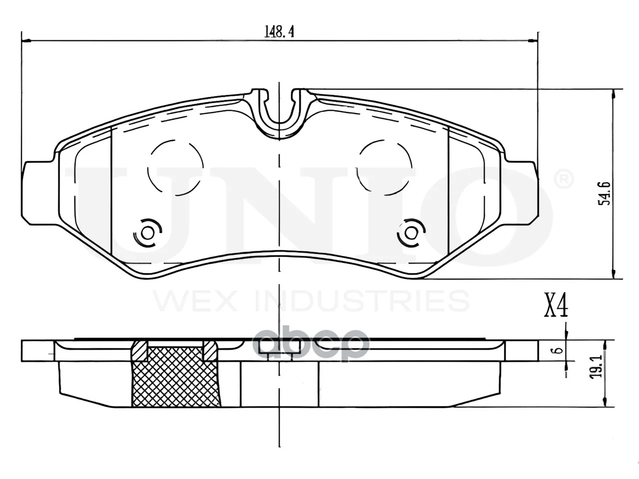 Колодки тормозные MB SPRINTER 18- задн.диск. - миниатюра 4