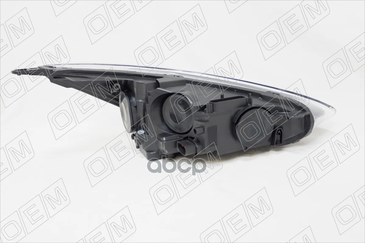 Фара левая Ford Focus 3 2015-2019, галоген, черная - миниатюра 7