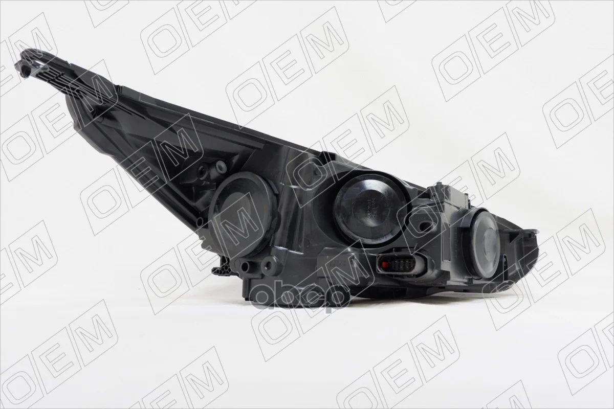 Фара левая Ford Focus 3 2015-2019, галоген, черная - миниатюра 9