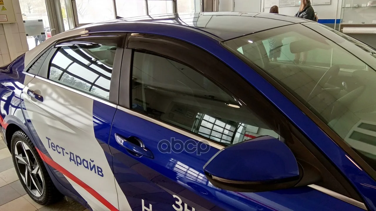 Дефлекторы боковых окон Hyundai - миниатюра 2
