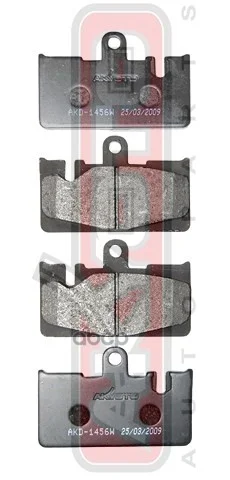 КОЛОДКИ ТОРМОЗНЫЕ ДИСКОВЫЕ ЗАДНИЕ AKD1456 AKYOTO - изображение 1